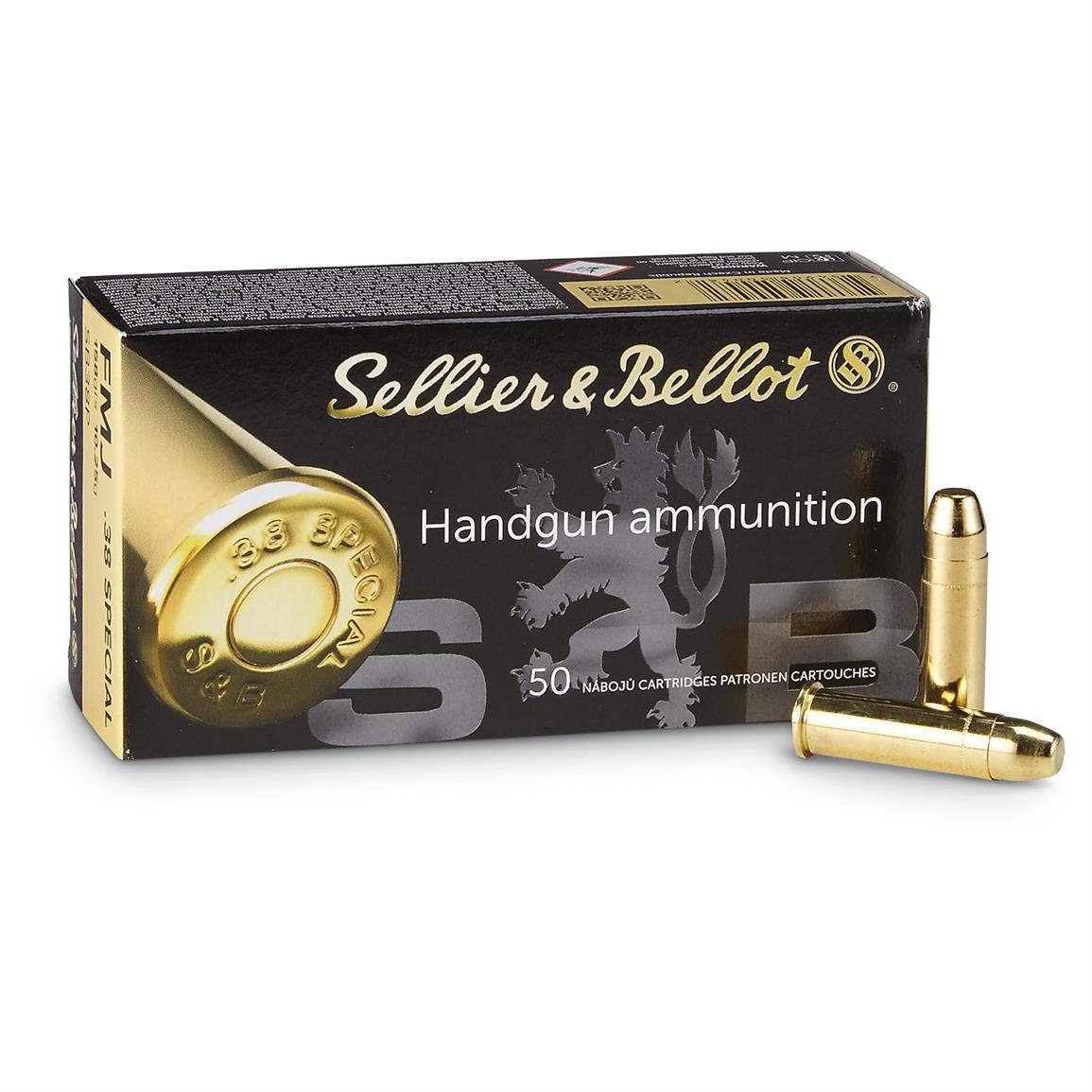 Bild von Sellier und Bellot .38 Special FMJ 158 grain