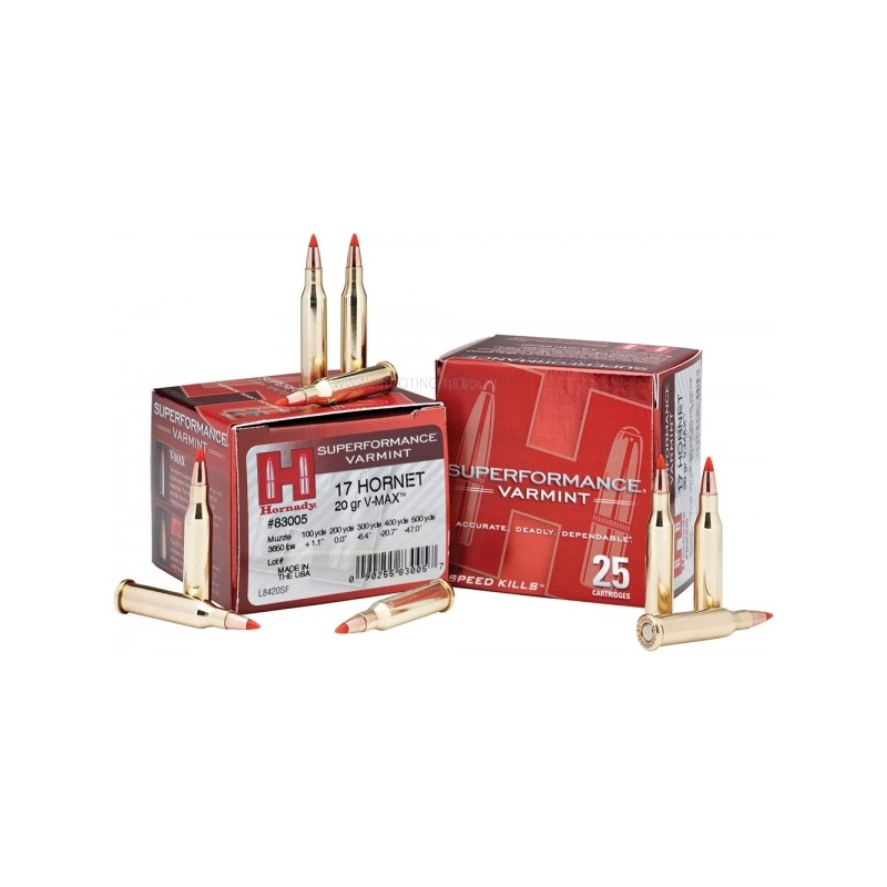 Bild von Hornady Kal. 17 Hornet V-Max