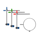 Bild von MEC Glashaltesystem 3-Stellung