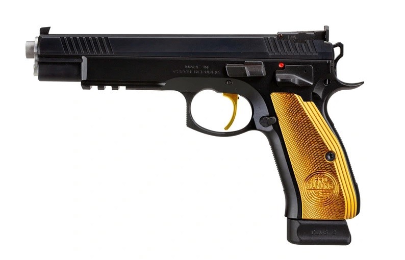 Bild von Pistole CZ Pro Tuning Taipan GOLD, 9mm Para