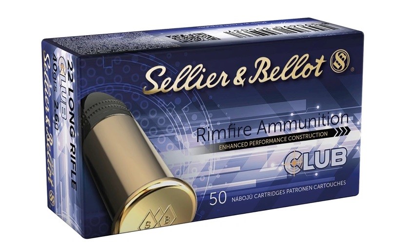 Bild von Sellier&Bellot .22lr. CLUB LRN 40Grs.